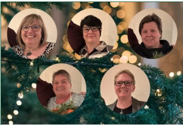 Treue und Engagement: Ehrung unserer Kolleginnen zu Weihnachten